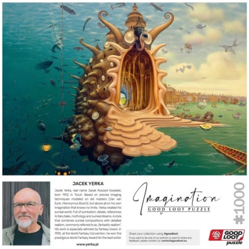 Пазл GoodLoot Imagination: Jacek Yerka Harbor 1000 ел. (5908305249351)