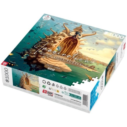 Пазл GoodLoot Imagination: Jacek Yerka Harbor 1000 ел. (5908305249351)