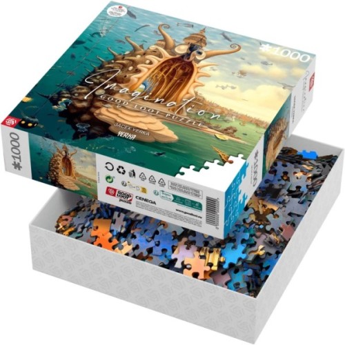 Пазл GoodLoot Imagination: Jacek Yerka Harbor 1000 ел. (5908305249351)