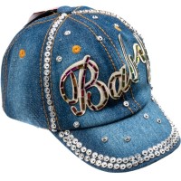 Кепка дитяча Kitti джинсова (Y9150-9-48G-blue)