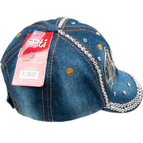 Кепка дитяча Kitti джинсова (Y9150-9-48G-blue)