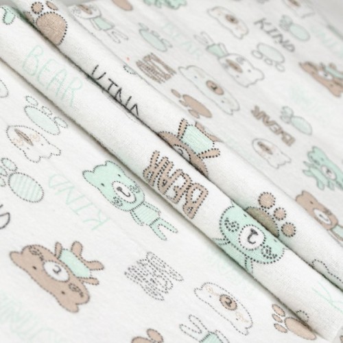 Дитячий постільний набір Home Line Тедді (кофейно-ментоловий) (174749)