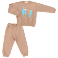 Спортивний костюм дитячий Breeze NEVER GIVE UP (19703-110B-beige)