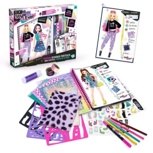 Набір для творчості Canal Toys Style 4 Ever Портфоліо дизайнера (OFG285)