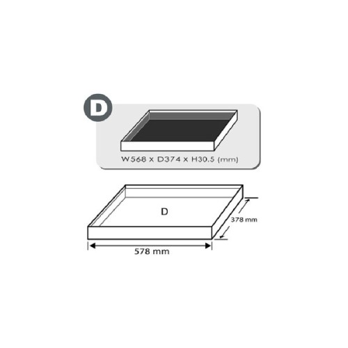 Набір викруток Toptul 28шт. у ложементі тип D (GED0286)