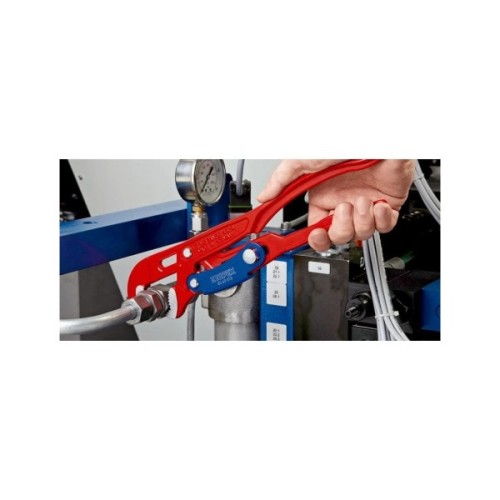 Кліщі KNIPEX трубні з S-подібним змиканням губок 83 60 010 (83 60 010)