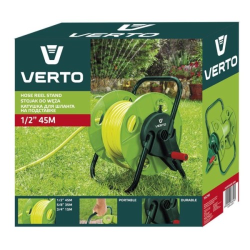 Котушка для шланга Verto котушка на підставці (15G790)