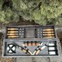 Набір для барбекю Metalzavod Осавул темна текстура (PN-Osavul-TDK)