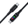 Дата кабель USB-C to USB-C 1.2m 100W with display C7-03 Acefast (6974316282778)