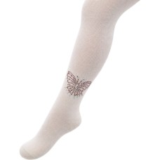 Колготки дитячі BNM зі стразами (M0C0302-1031-3G-cream)