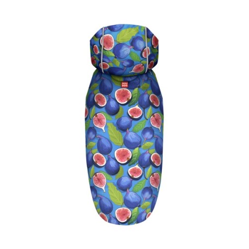 Дощовик для тварин WAUDOG Clothes Накидка з капюшоном Інжир XXS (354-4053)