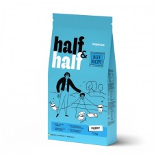 Сухий корм для собак Half&Half для цуценят усіх порід з яловичиною 12 кг (4820261920710)