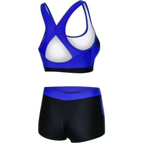 Купальник Aqua Speed Fiona 348-14 чорний, синій 38 (5908217664587)