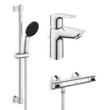 Душовий гарнітур Grohe QuickFix QuickFix Precision Flow&Start Edge (UA202503TS)