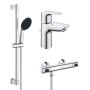 Душовий гарнітур Grohe QuickFix QuickFix Precision Flow&Start Edge (UA202503TS)