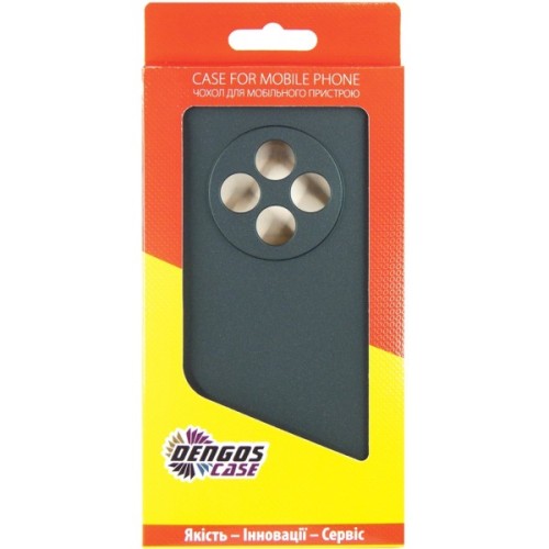 Чохол до мобільного телефона Dengos Oppo Reno12 F 4G Case Soft + Glass (Green) (DG-KM-156)