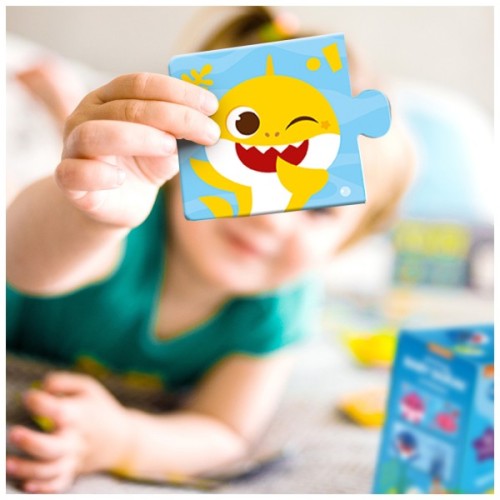 Пазл DoDo Дуо Baby Shark. З'єднай кольори (200586)