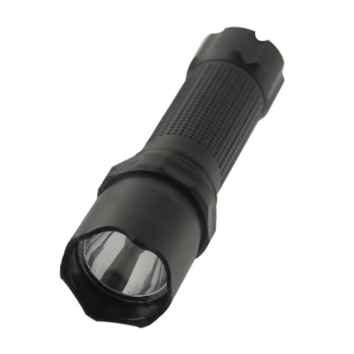 Ліхтар Quantum Minik black 3W LED з USB 40шт/уп (QM-FL1043-B)