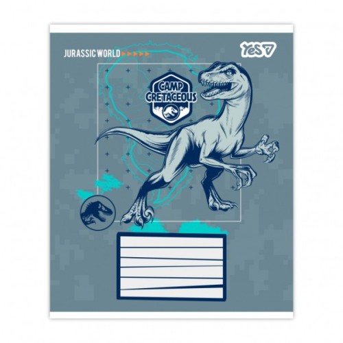 Зошит Yes Jurassic World.Camp cretaceous А5 18 аркушів лінія (768815)