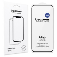 Скло захисне BeCover 10D Infinix Hot 70 (X6895B) Black (716097)