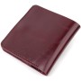 Портмоне Shvigel Шкіряне Вишневе (16609)