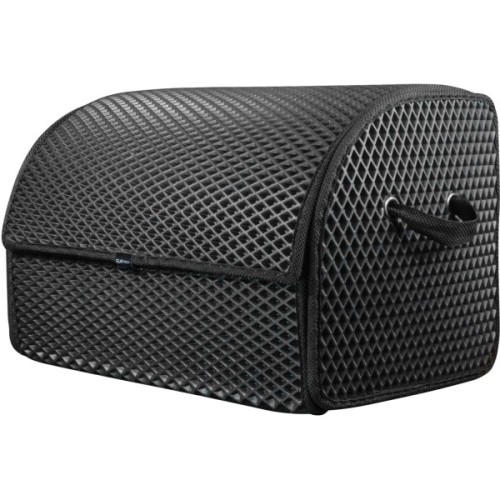 Сумка-органайзер EVAtech M-PRO 32x50x30 см. Ромб чорний з чорним кантом (BS13642OM3RBB)