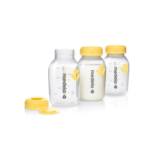 Набір для годування новонароджених Medela пляшечок для збору і зберігання грудного молока 3 шт х 150 мл (800.0796)