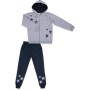 Спортивний костюм дитячий Breeze із зірками (9712-152G-gray)