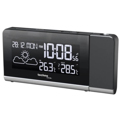 Настільний годинник Technoline WT539 проекційний Black (DAS301813)