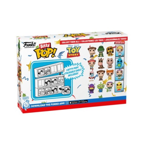 Фігурка Funko Pop набір Bitty POP! серії Історія іграшок - Джессі (4 фігурки в ас.) (73041)