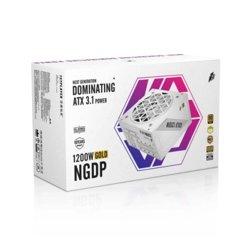 Блок живлення 1stPlayer 1200W (NGDP-GLD-1200-WH-EU)