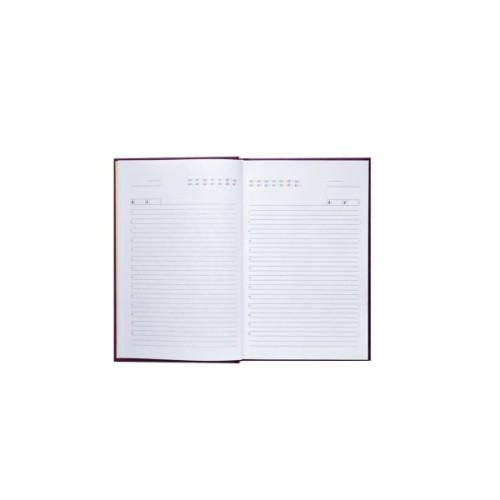 Тижневик Buromax недатований Amazonia А6 з шт. шкіри на 288 сторінок Чорний (BM.2612-01)