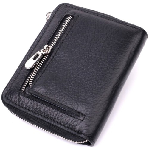 Гаманець ST Leather Шкіряний Чорний (19483)