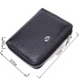 Гаманець ST Leather Шкіряний Чорний (19483)