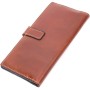 Гаманець Grande Pelle З натуральної шкіри Коричневий (11660)