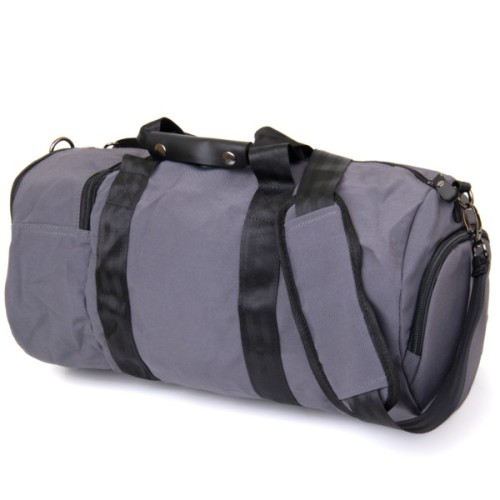 Сумка Vintage Спортивна текстильна Сіра (20641)