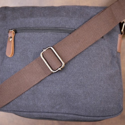 Сумка Vintage Текстильна Чорна (20604)