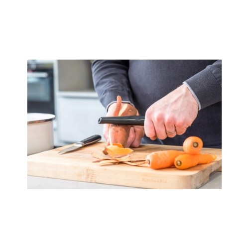 Овочечистка KitchenAid Classic вертикальна 20 см чорний (KHH112OHOBEG)