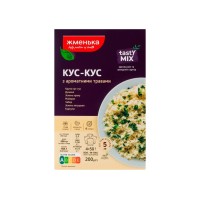 Крупа Жменька Кус-кус з ароматними травами 200 г (4820152181893)