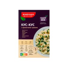 Крупа Жменька Кус-кус з ароматними травами 200 г (4820152181893)
