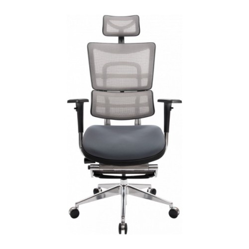 Офісне крісло GT Racer X-802L Bright Gray (X-802L Bright Gray (W-20 B-40))