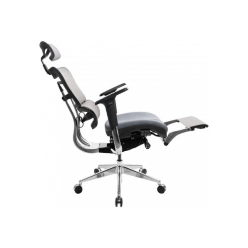 Офісне крісло GT Racer X-802L Bright Gray (X-802L Bright Gray (W-20 B-40))