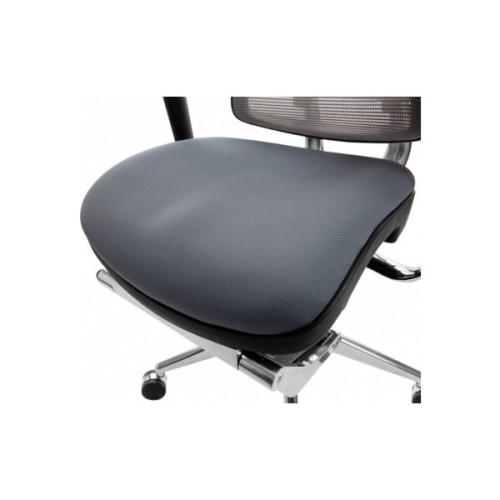 Офісне крісло GT Racer X-802L Bright Gray (X-802L Bright Gray (W-20 B-40))