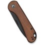 Ніж Civivi Elementum Slip Joint, Guibourtia Wood, Darkwash (C18062AJ-3)