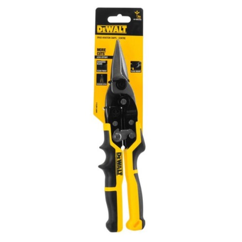 Ножиці по металу DeWALT ERGO Aviation прямі L=250мм (DWHT14675-0)