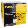 Фарбопульт Sigma електричний HVLP 800Вт 1.8/2.6мм 900мл/хв, нижній бак, 800мл (6816051)
