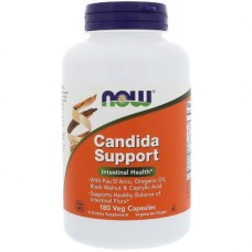 Вітамінно-мінеральний комплекс Now Foods Комплекс для Кишечника, Candida Support, 180 гелеві Капсул (NOW-03319)