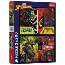 Пазл Trefl Spiderman Людина-павук день і ніч 2х 200 елементів (5900511133141)