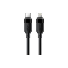 Дата кабель USB 2.0 AM to Lightning 2.0m 30W TPU black Acefast (6974316286288)