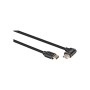 Кабель мультимедійний HDMI M to HDMI M 3.0m V2.0 90° corner Promate (prolink4k1-300.black)